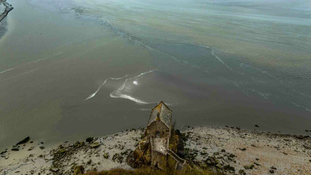 photo de paysage prit par rdijoux montrant un point de vue du mon st Michel